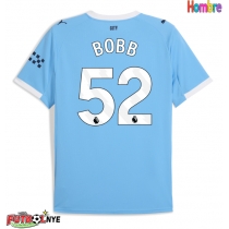 Camiseta Manchester City Oscar Bobb #52 Primera Equipación 2025-26 manga corta